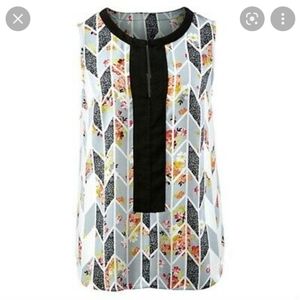 Cabi Grosgrain top